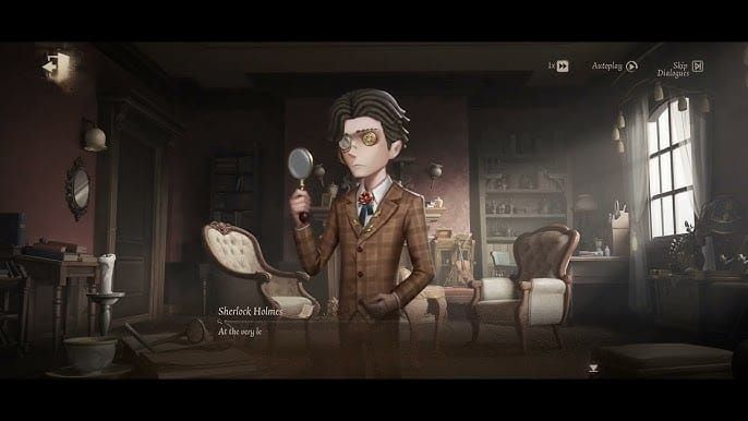 Identity V 럭키 다이스 논리 경로 진입 스크린샷