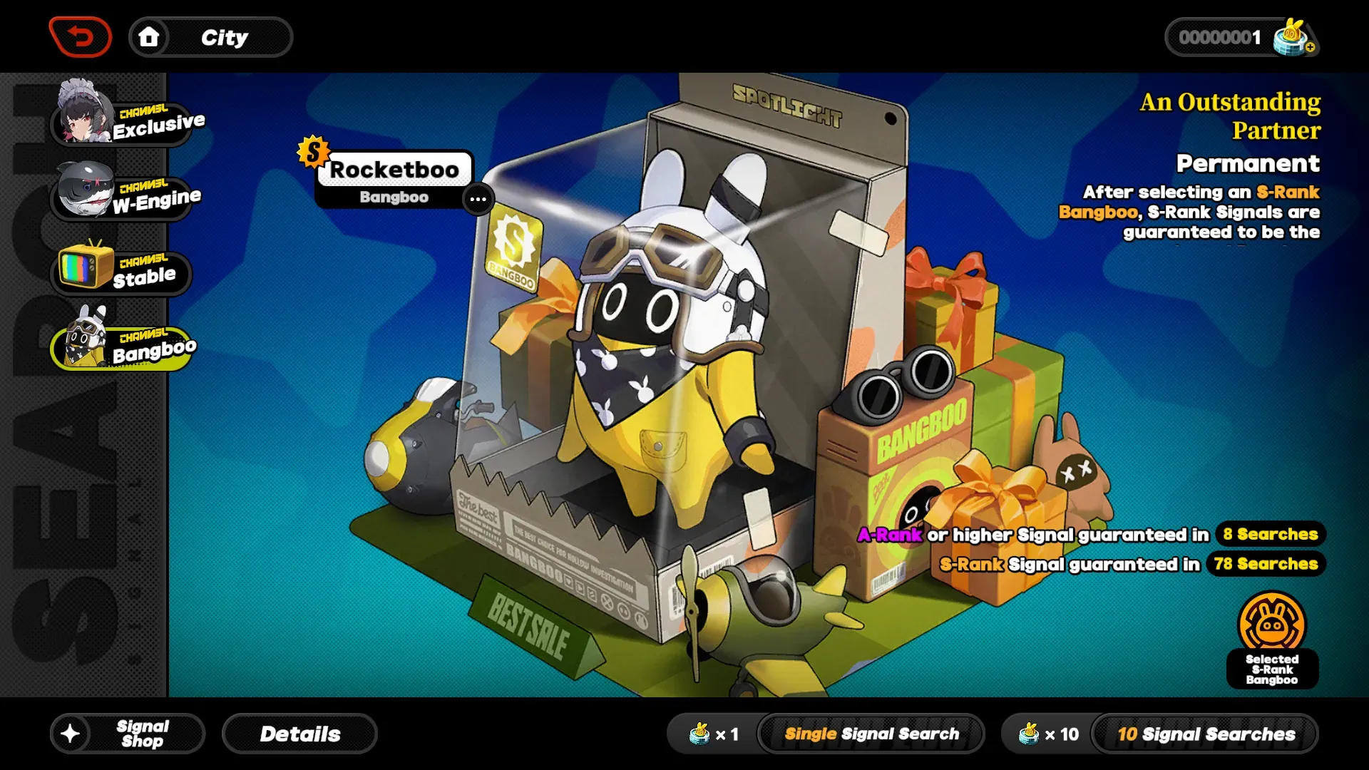 Bangboo Rocketboo em Zenless Zone Zero