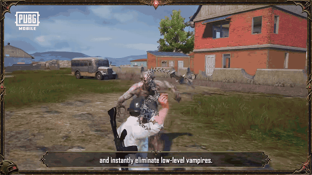 Un chasseur utilise la compétence Silvermoon pour éliminer les vampires de bas niveau et briser les boucliers des vampires d'élite dans Chasseurs de minuit