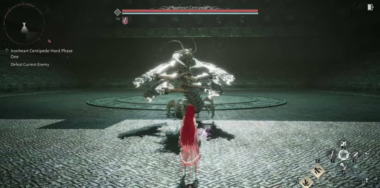 Světový boss Ironheart Centipede ve Where Winds Meet