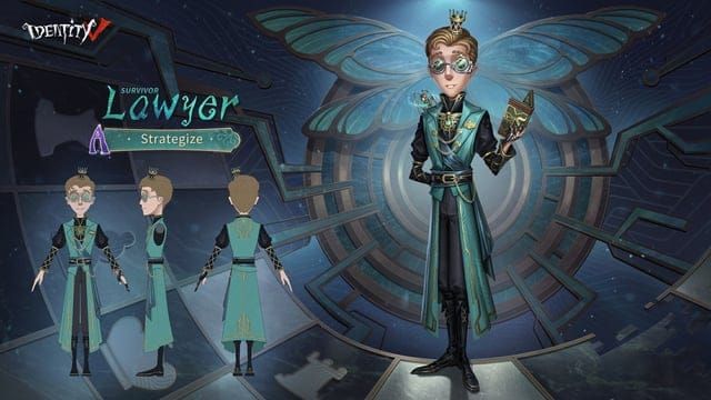 Арт награды 40-го сезона — портрет Адвоката Strategize в Identity V