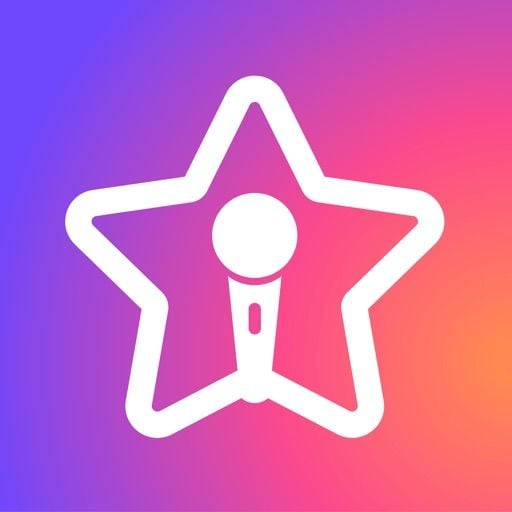 Ícone do aplicativo StarMaker na página da App Store