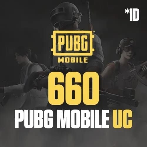 Tangkapan skrin kedai UC PUBG Mobile bagi pek 660 UC dengan butiran bonus