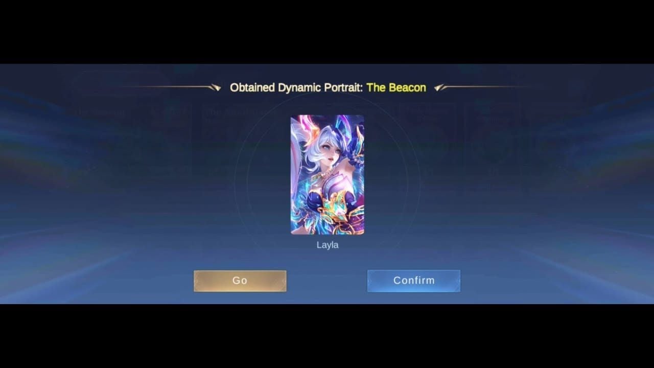 Dynamic Portrait Mobile Legends Bang Bang Harley Dreaming Koi tampilan profil animasi