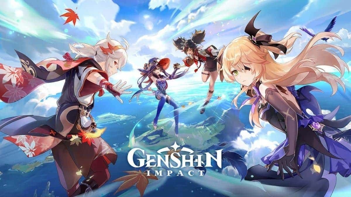 Genshin Impact account linking interface showing cross-platform save synchronization options