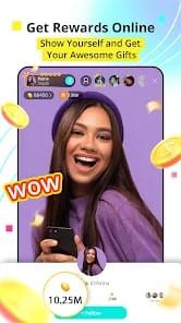 Android-apparaat screenshot voor het wissen van de cache van de Bigo Live Diamonds app