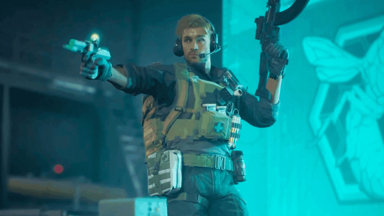 Delta Force Hawk Ops Stinger support operator with healing equipment