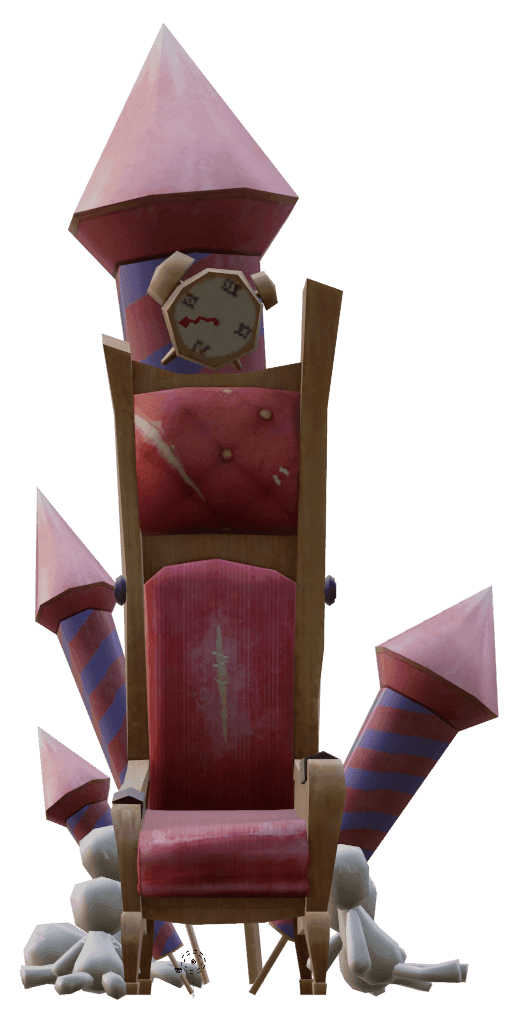 Identity V Rocket Chair with Survivor and elimination timer displayed