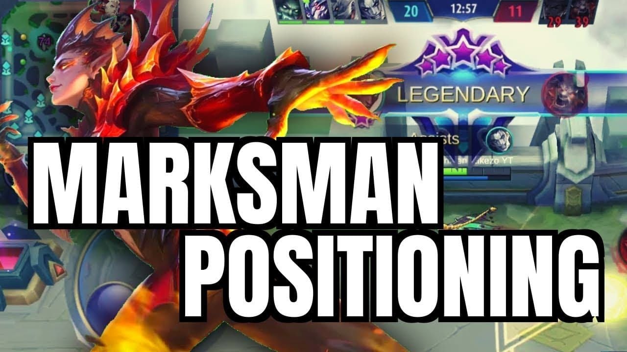 คู่มือการวางตำแหน่งในการต่อสู้ของ Mobile Legends แสดงการวางตำแหน่งของ Roamer และรูปแบบทีม