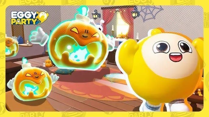 Демонстрация ультимативных навыков Transform-Turkey и Companion Cannon-Pumpkin в Eggy Party для тир-листа