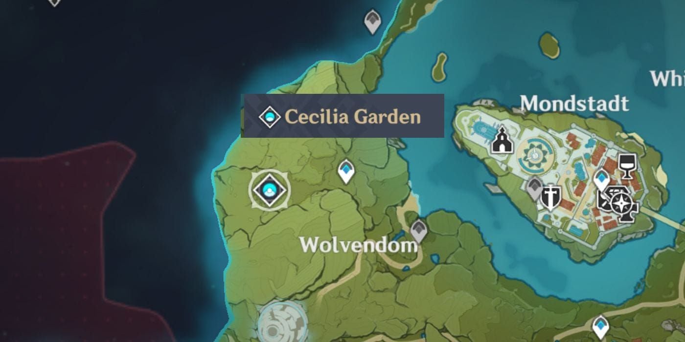 Genshin Impact weapon ascension domain locations map