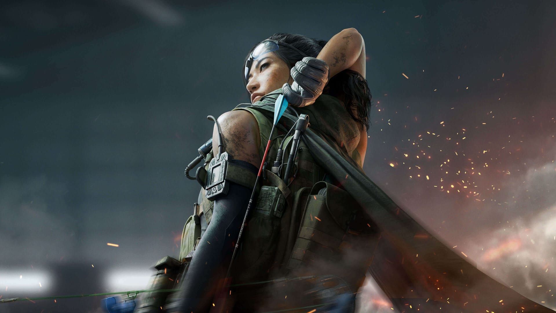 Pemilihan operator Delta Force menunjukkan karakter Luna, Stinger, Shepherd, dan D-Wolf