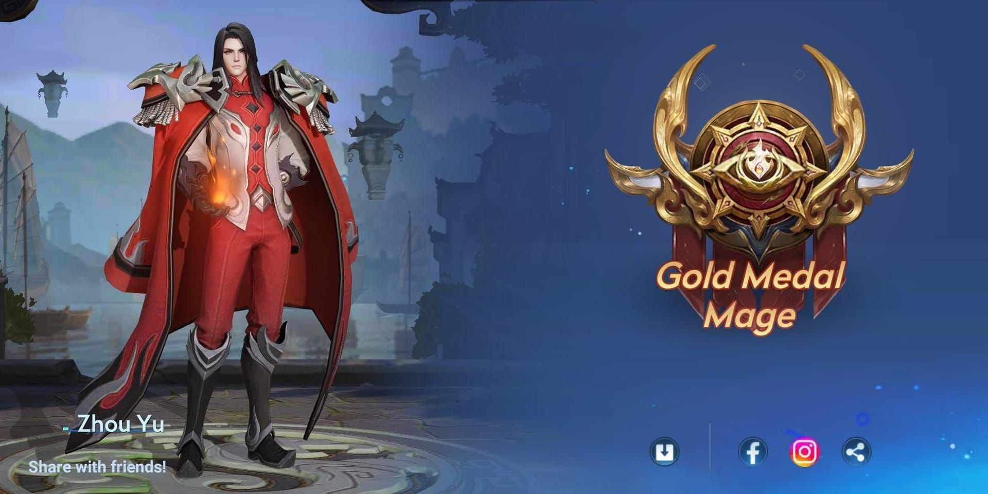 Comparaison des niveaux de skins de mages Honor of Kings montrant les différences de clarté des effets de sorts