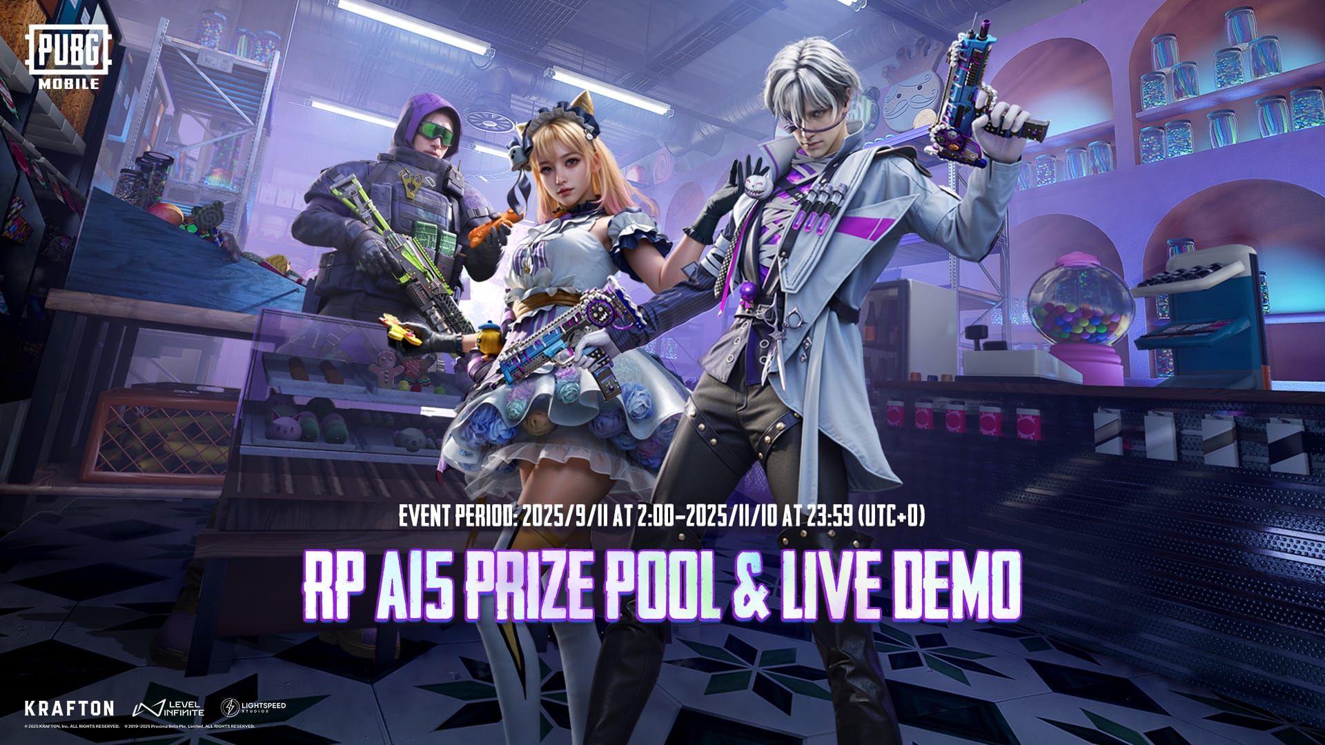 PUBG Mobile Aberrant Surgeon Set Mythic outfit featuring medical horror design elements