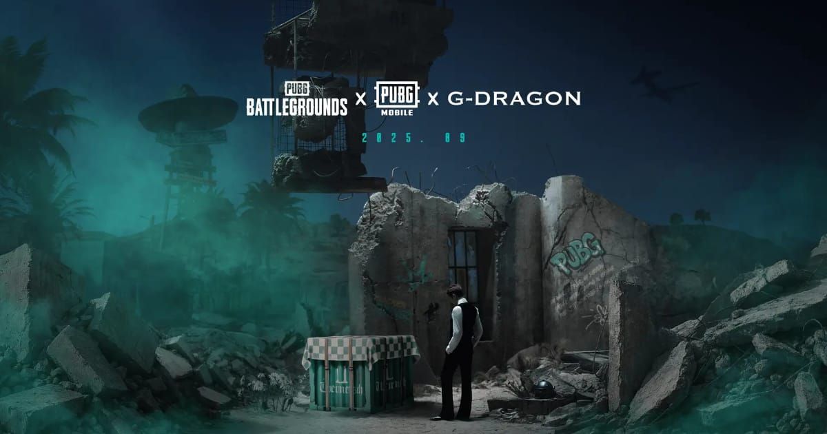 PUBG Mobile and G-DRAGON collaboration official announcement teaser