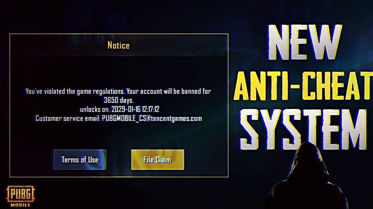 Diagram showing PUBG Mobile's multi-layered cheat detection system