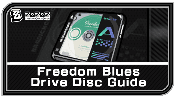 Drive Disc sets showing Chaos Jazz 4-piece and Freedom Blues 2-piece combination with set bonuses