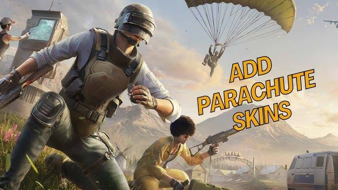 PUBG Mobile A15 Royale Pass Perfect DNA parachute skin design