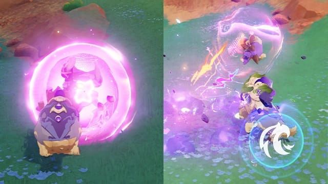 原神铁甲军龙在龙龙大乱斗粉碎关卡攻击斗牛士小莫内图