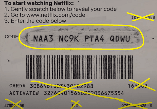 How to recharge Netflix Gift Card (CH)