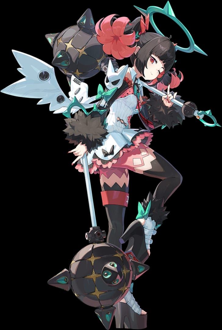 Artwork van het personage Nangong Yu, S-Rank Ether Stun agent in Zenless Zone Zero