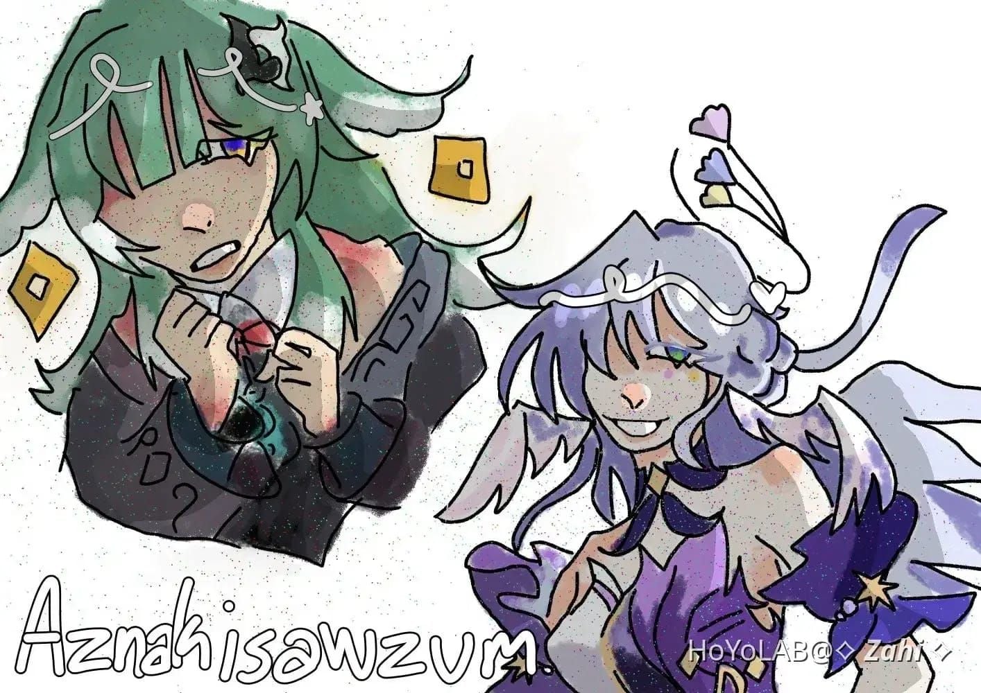 Personajes del selector de 5 estrellas de Honkai: Star Rail, Huohuo y Robin, para el 3er aniversario