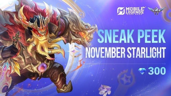 Anteprima dell'evento skin Starlight di Bane in Mobile Legends Bang Bang