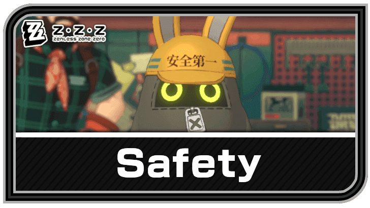 Zenless Zone Zero Safety Shield Wall team interface