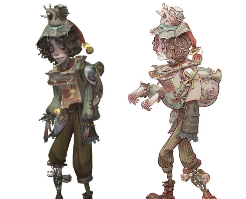 Identity V | Weird and Wonderful! Crying Clown's New Costume "Snail of the Gale" In-Game Leak!
