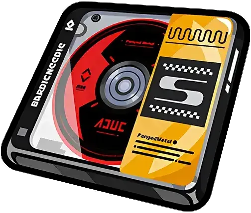 Drive Disc interface displaying Fanged Metal set pieces and stat configurations