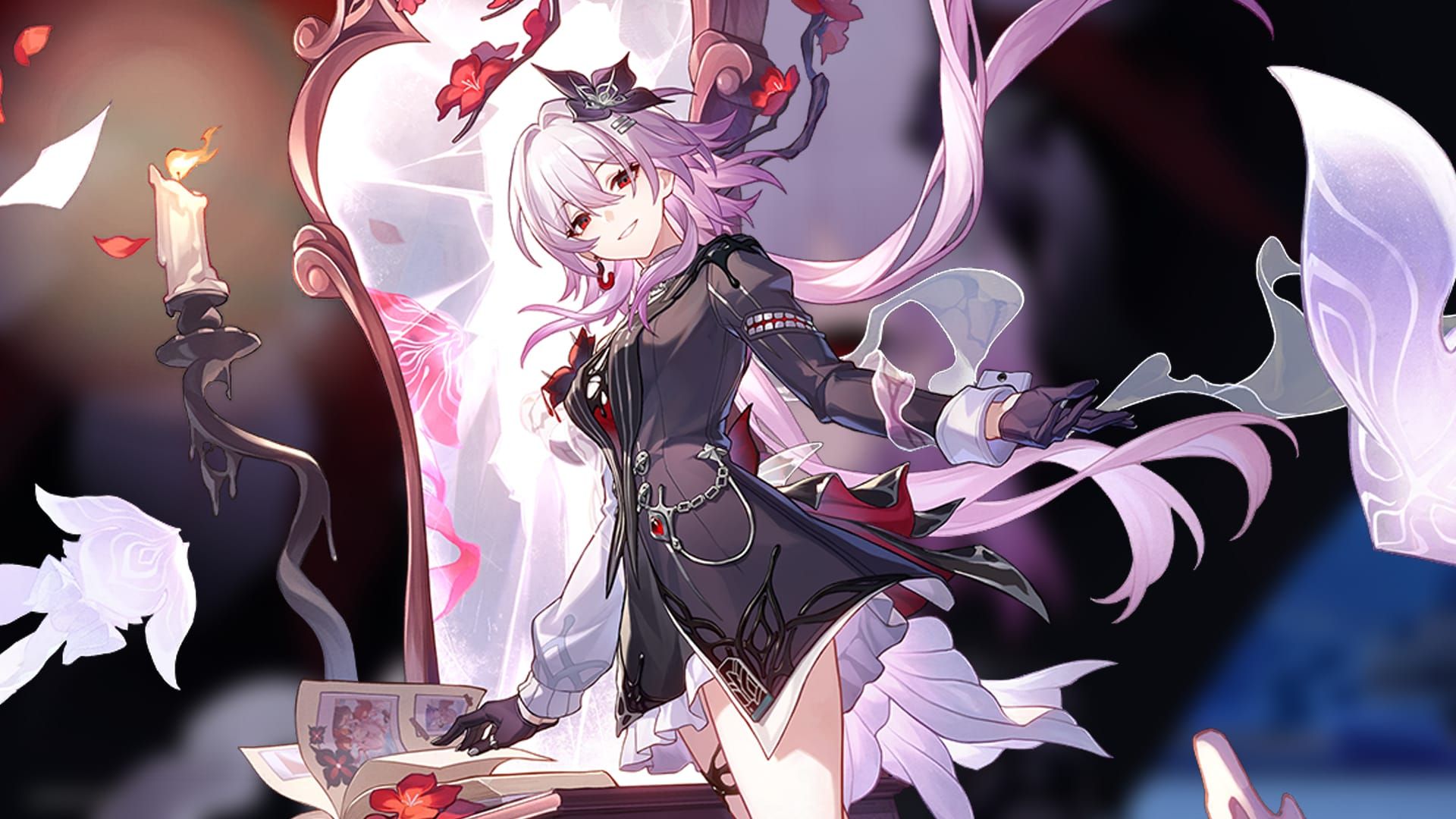 March 7th Evernight using her skill to summon Evey memosprite in combat