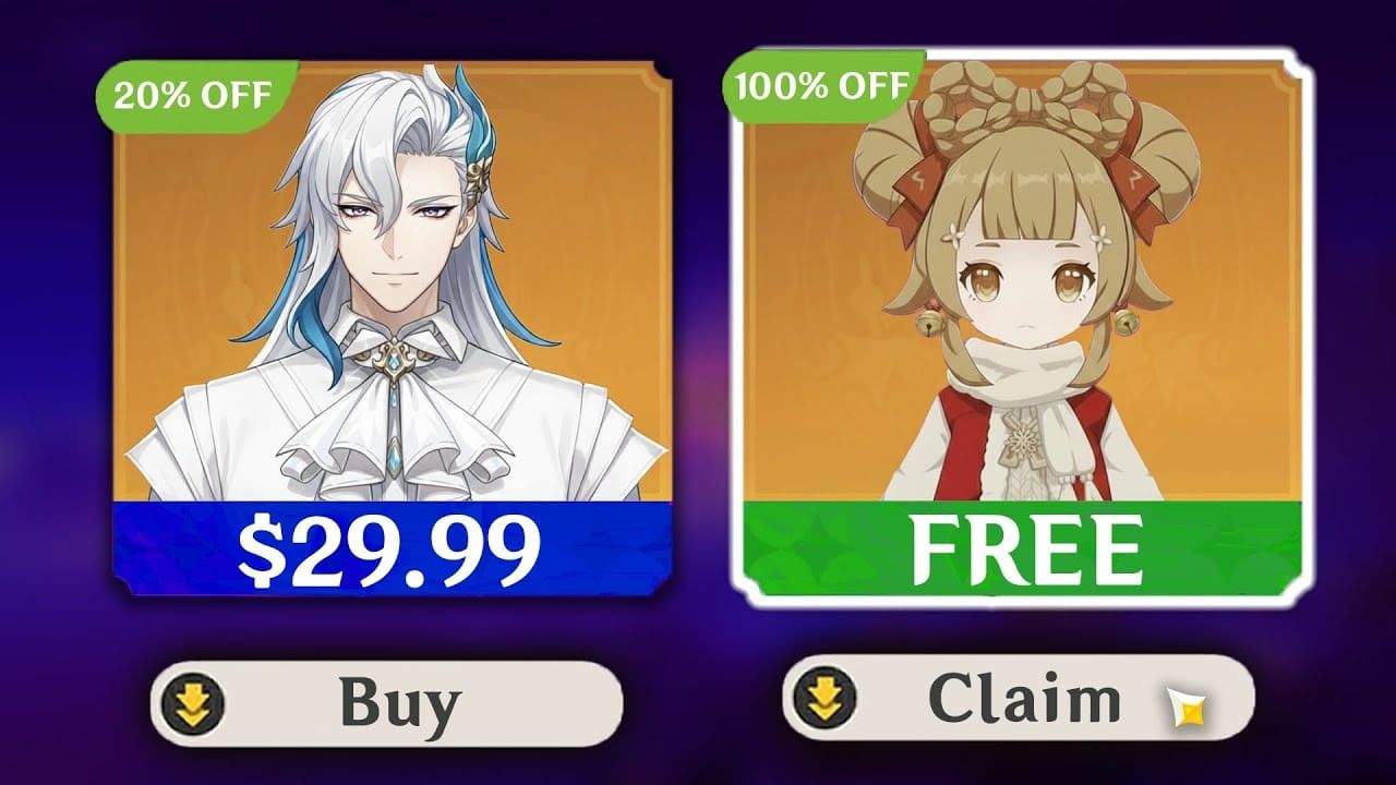 Illustration de la tenue de Yaoyao "Rêverie de bambou sous la pluie" dans Genshin Impact