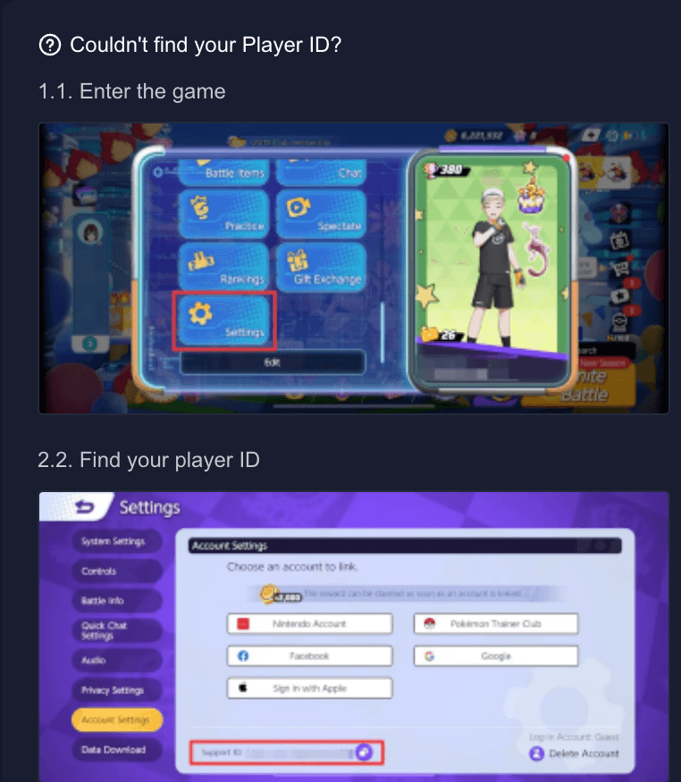 How to recharge Pokémon Unite