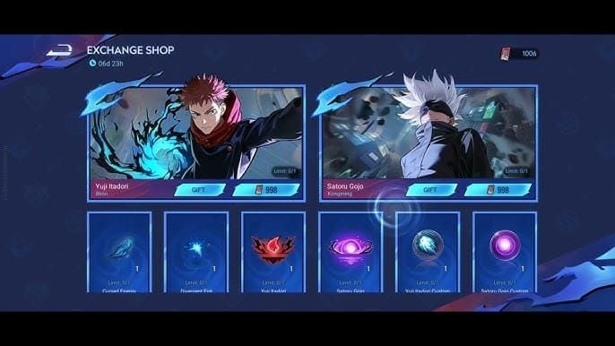 Interfaccia del Negozio di Scambio dell'evento di Honor of Kings con skin epiche