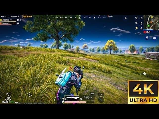 ROG Phone 8 rodando PUBG Mobile com exibição de FPS