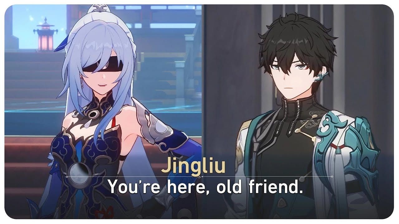 Honkai Star Rail DPS characters Dan Heng IL and Jingliu with speed optimization builds