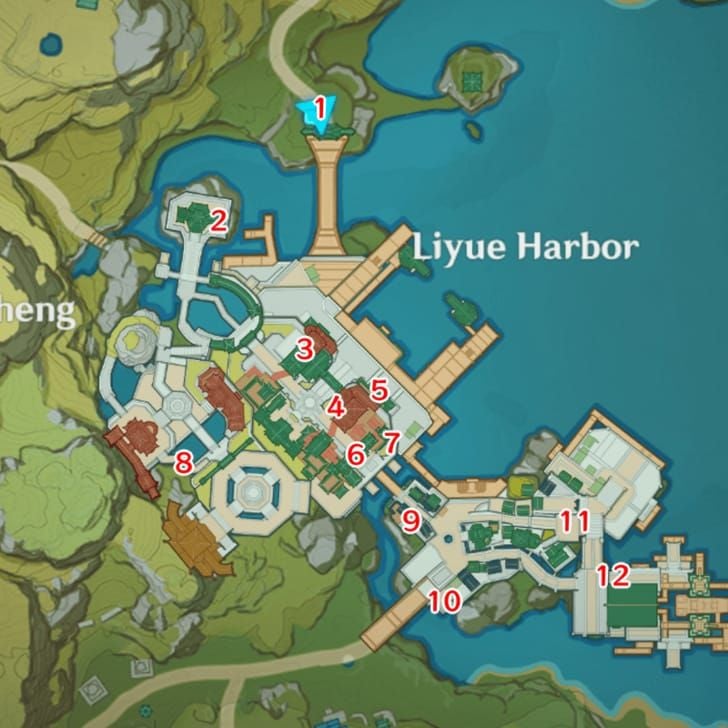 Panduan laluan pertanian optimum untuk Fortune Coin di Pelabuhan Liyue Genshin Impact