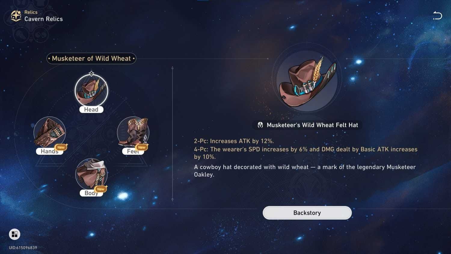 Optimal relic set combinations for Hunt path characters showing set bonuses