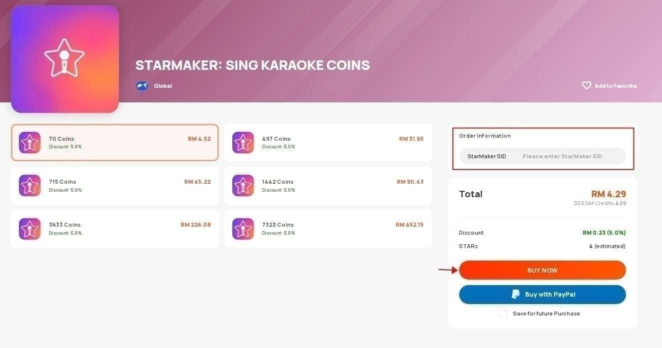 StarMaker: Sing Karaoke Coins ghid pentru sarcini zilnice în 5 pași cu capturi de ecran