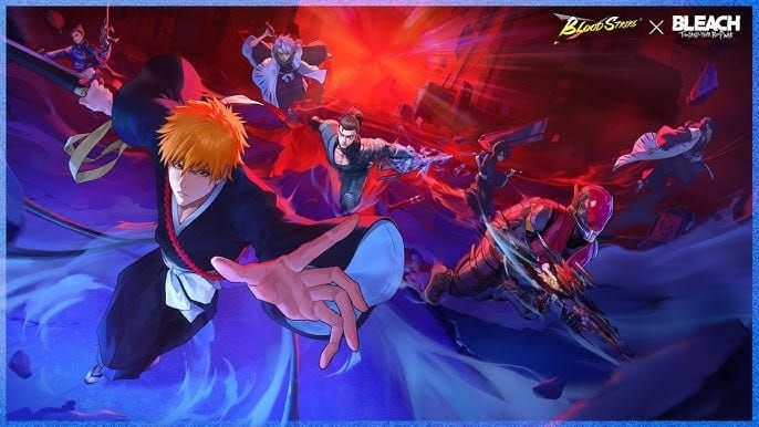 Blood Strike BLEACH Ichigo Kurosaki outfit en weapon skins