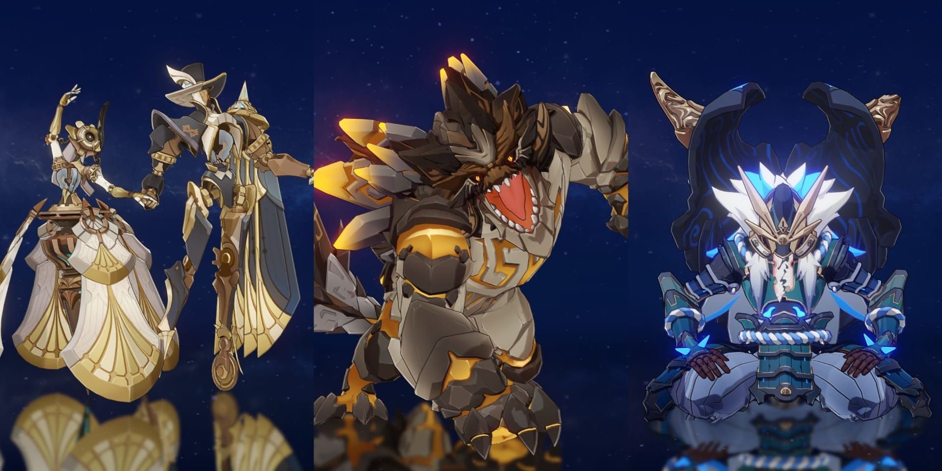 Genshin Impact world boss encounter showing elite enemy for Adventure Rank farming