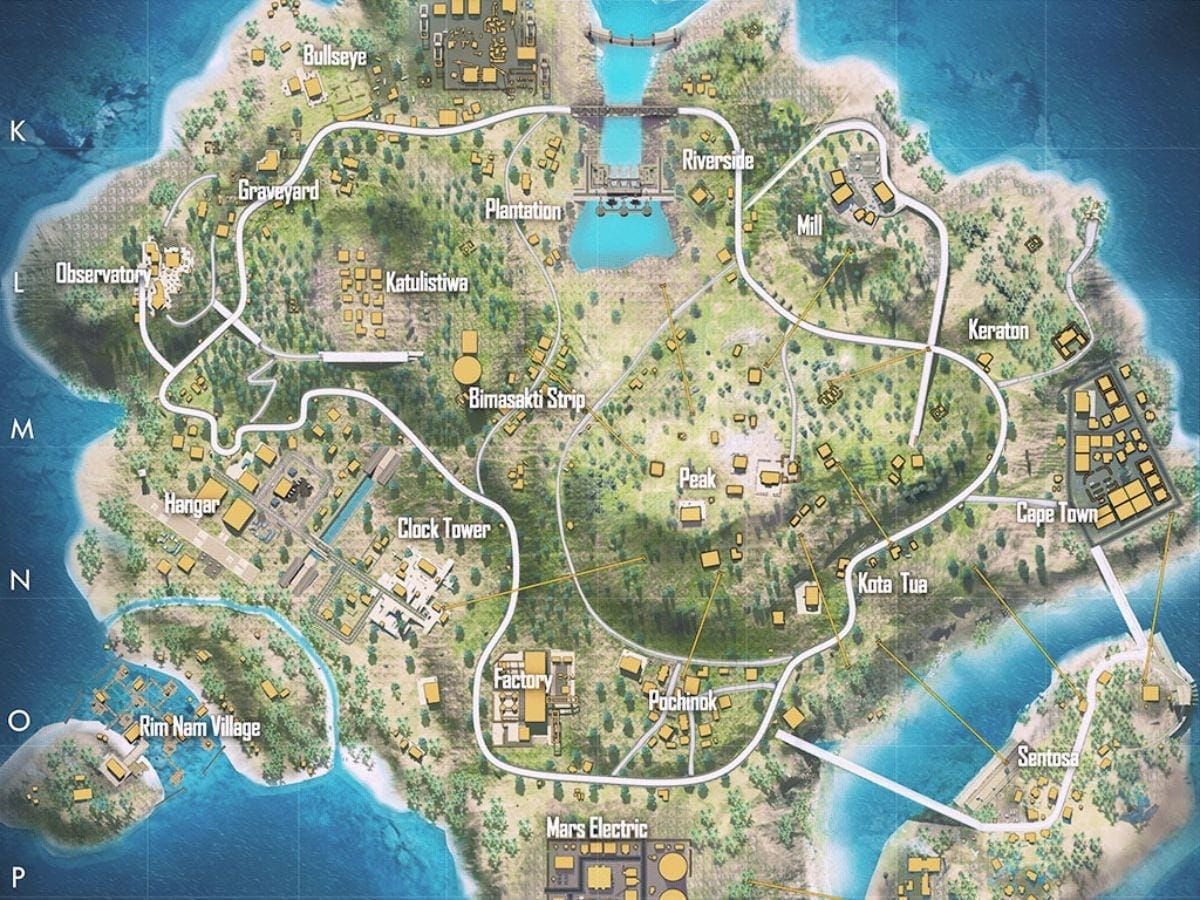 Free Fire OB52 High School Fluch-Energie Farming-Routen-Guide