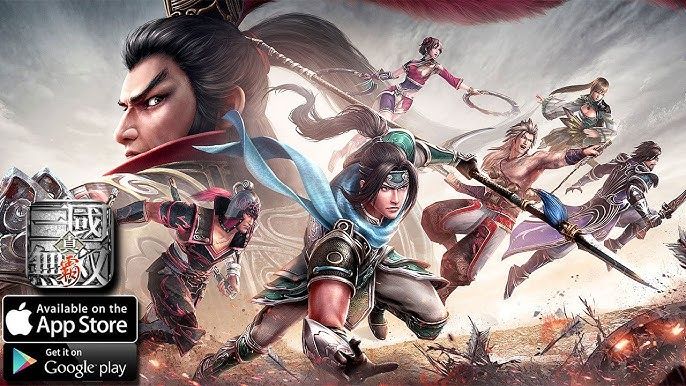Tela de aprimoramento com materiais de avanço e livros de habilidade para oficiais SSR em Dynasty Warriors Overlords