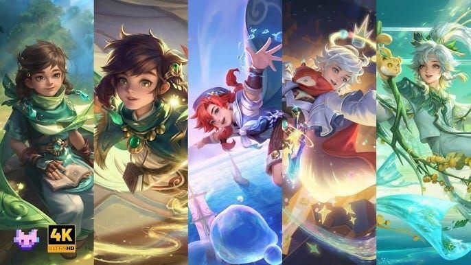 Honor of Kings Sakeer Verdant Serenity Legend skin character artwork