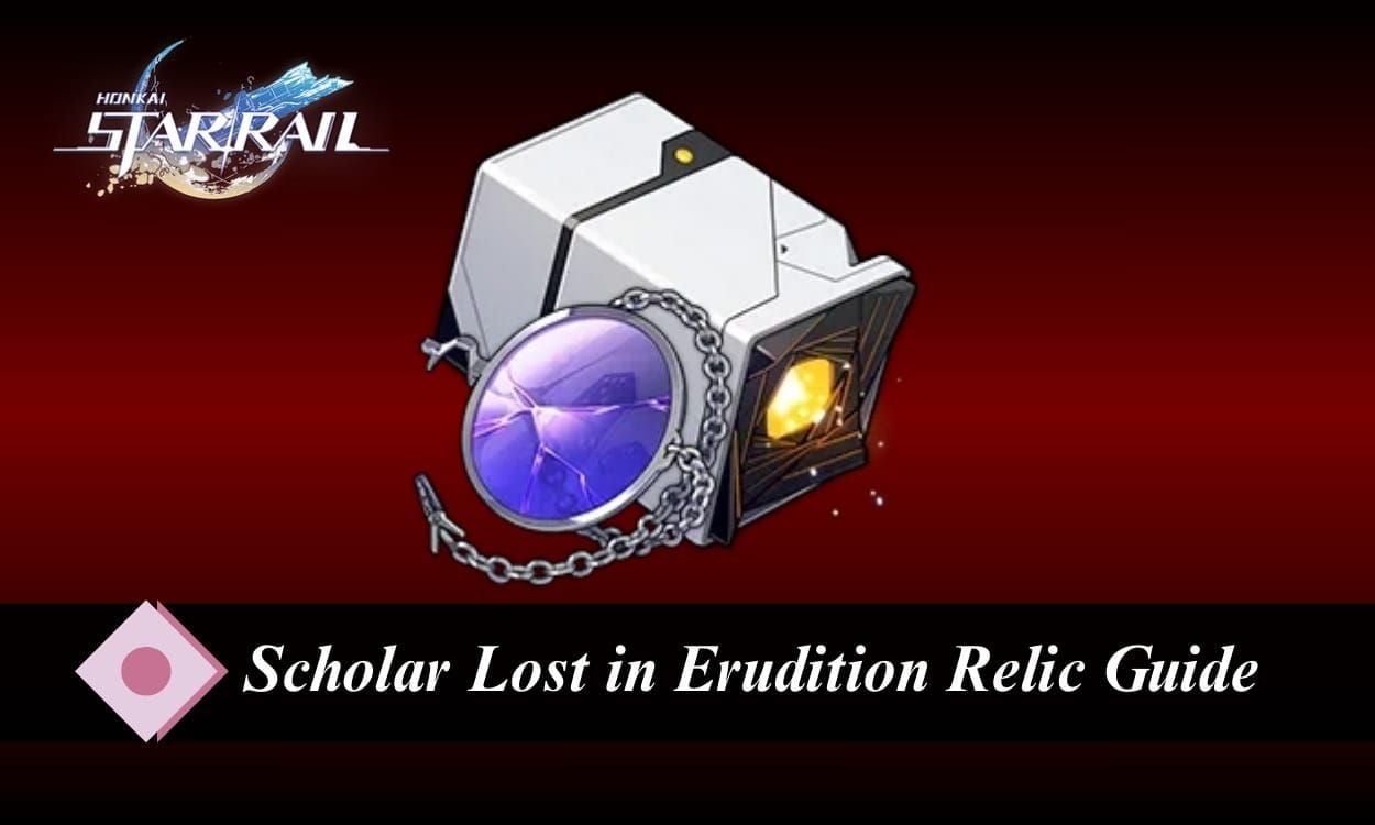 Set relik Scholar Lost in Erudition menampilkan bonus set 2-piece dan 4-piece