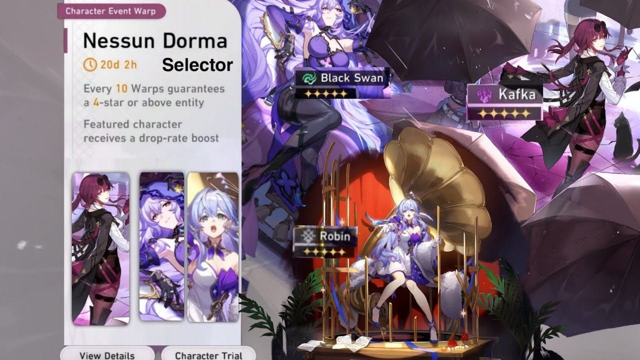 Artwork banner promosi untuk rerun karakter Honkai Star Rail Versi 2.5