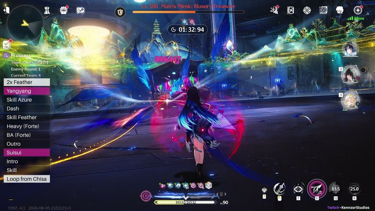 Yangyang Xuanling 2x Feather enhanced heavy burst