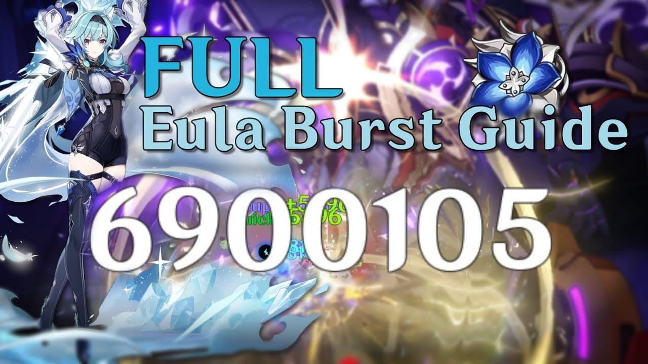 Guide to Eula's Physical burst and Superconduct in Genshin Impact