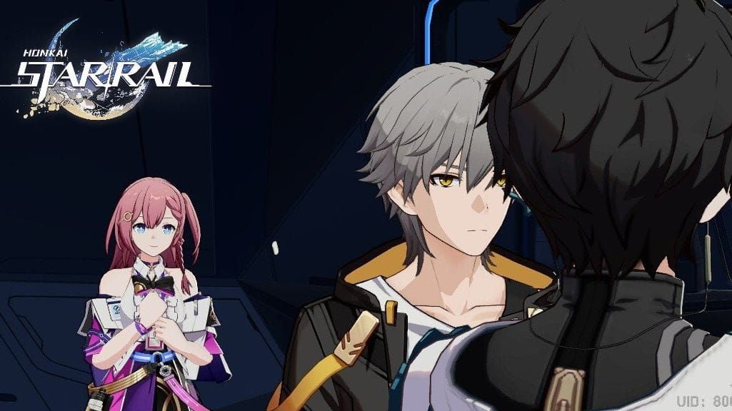 Honkai Star Rail Squad 1 team personages: Dan Heng, Asta, Pela, March 7th, Tingyun, Herta