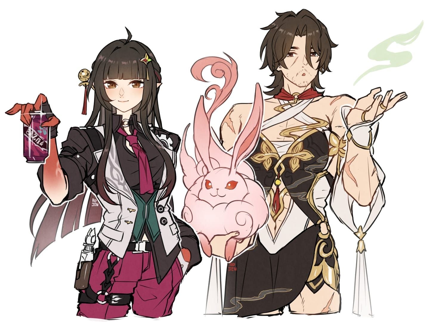 دليل تناوب لينغشا وغالاغر: الخيال المحض الموجة 6